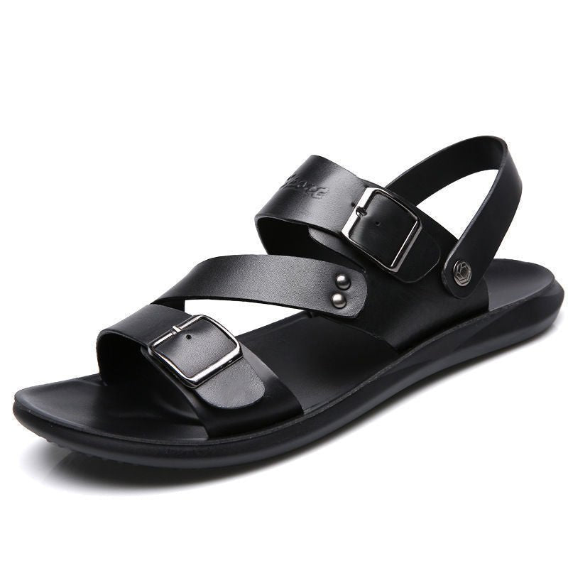 Nate™ | Leather Sandals - Elle Melbourne