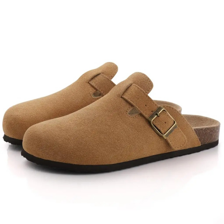 Camila™ | Stylish Cork Slip-On Slippers - Elle Melbourne
