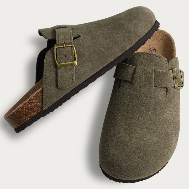 Camila™ | Stylish Cork Slip-On Slippers - Elle Melbourne
