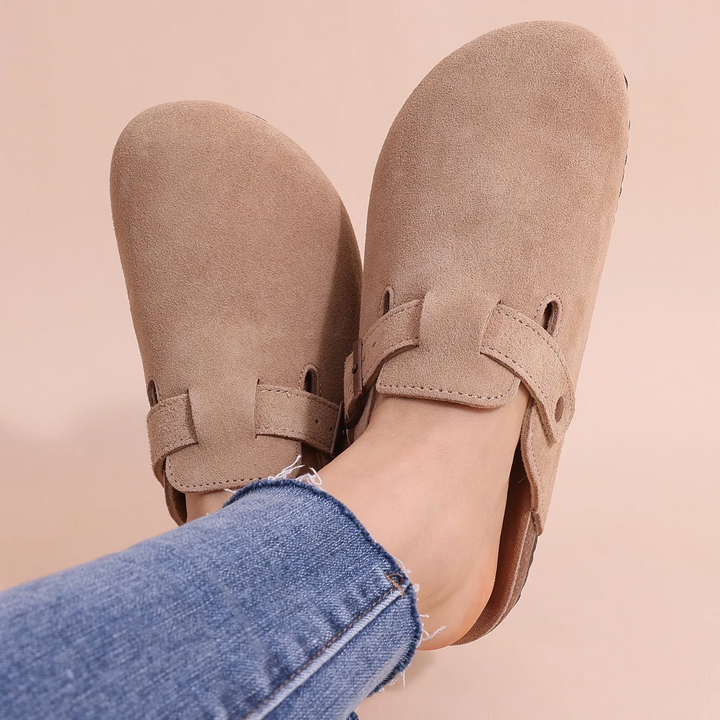 Camila™ | Stylish Cork Slip-On Slippers - Elle Melbourne