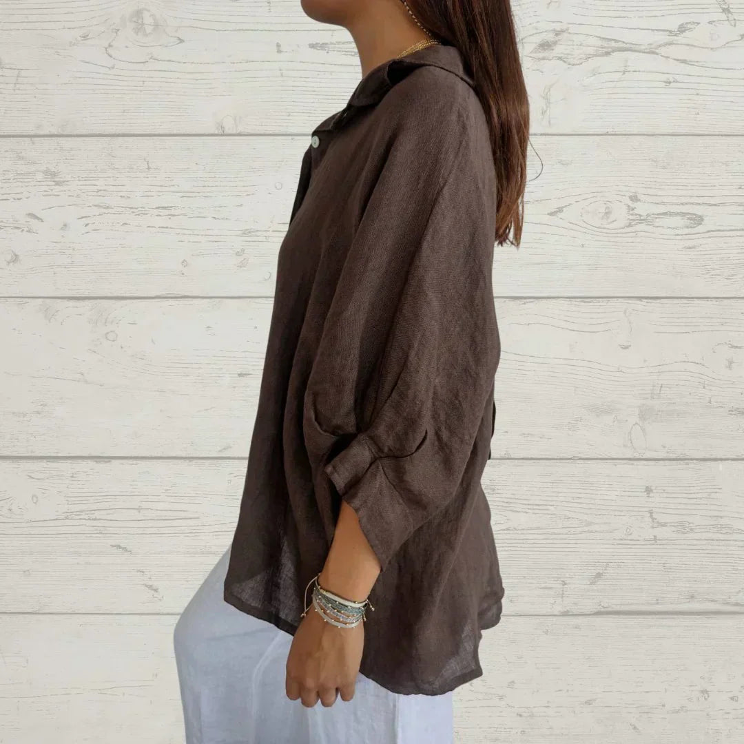 Madison™ | Timelessly Elegant Button-Down Shirt - Elle Melbourne