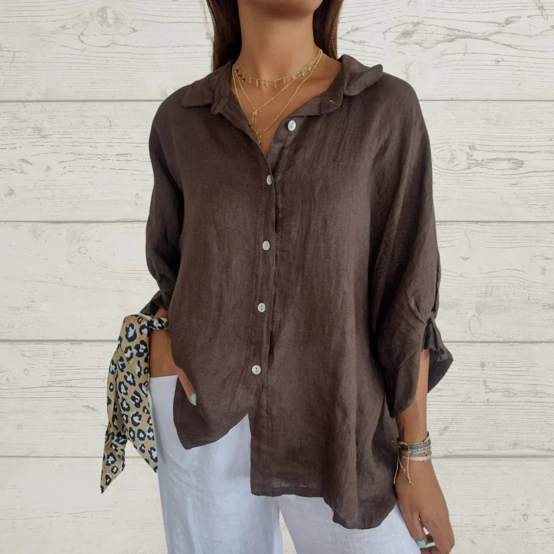 Madison™ | Timelessly Elegant Button-Down Shirt - Elle Melbourne