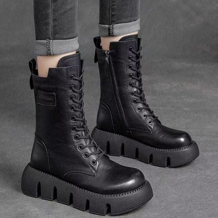 Bonnie™ | Stylish High-Top Platform Boots - Elle Melbourne