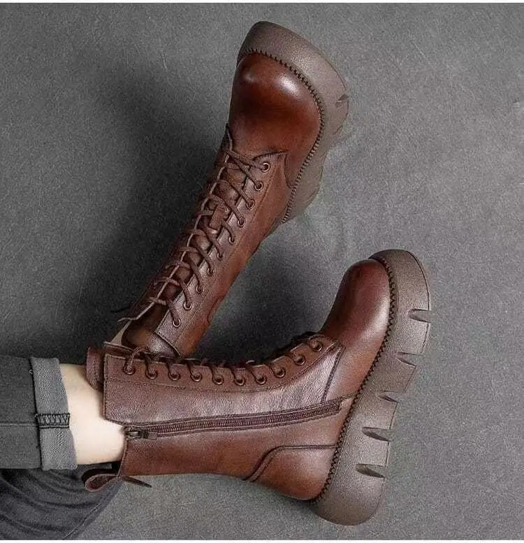 Bonnie™ | Stylish High-Top Platform Boots - Elle Melbourne