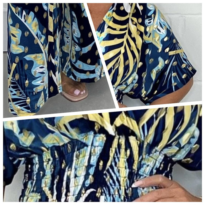 Natalie | Stylish Tropical Print Jumpsuit - Elle Melbourne